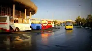 Der Busbahnhof von Teheran - Bus terminal in the south of Tehran
