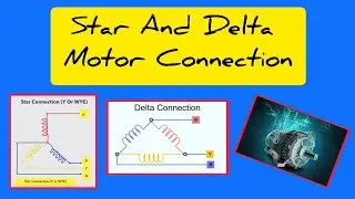 Star & Delta Motor Connection#youtubevideo #electrical@ElectricalKnowledge786