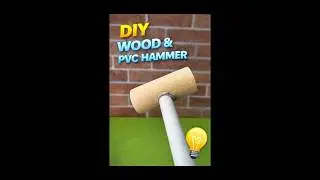 Genius DIY Multi-Function Hammer Made from PVC Pipe and Wood #lifehack #smartdiy #diyhack #diy