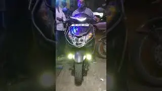 Honda Dio fog lamp fitting done by Zak electricals