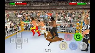 Roman reigns VS seth rollins vs cm punk wrestlemania 41