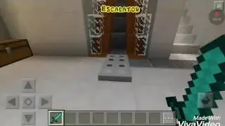 MCPE Escalator With Moving Up