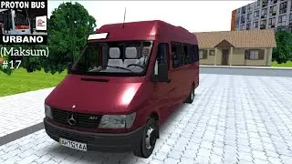 Proton Bus Simulator #17 Bus: Mercedes-Benz Sprinter 312 Turismo (Maksum)