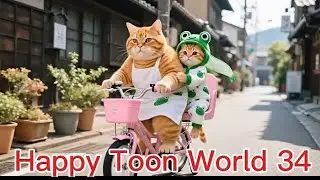 when mama cat daisy have no money but sweety did it @Happytoonworld34 
