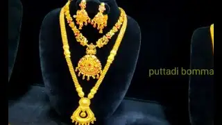 Gold Long  Haram | Short Necklace Designs