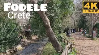 &Phi;ό&delta;&epsilon;&lambda;&epsilon; Fodele walking tour Heraklion travel Crete Greece  4k ultra hd