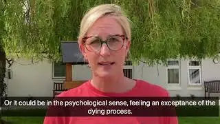Dying Matters Awareness Week - Dr Catherine Doherty