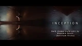 Dark Inception || Dark Netflix || Dark Opening Credit Song