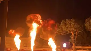 IMAZIREN fire show (Châteaurenard)