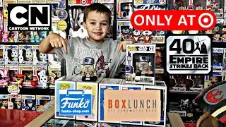 New Funko Shop Exclusives, Target Exclusive R2D2, and we spent our Boxlunch money!!!