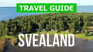 Svealand, Sweden | City of Karlstad, Westeros, Eskilstuna | Drone 4k video | Svealand what to see