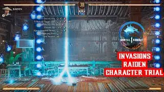 Mortal Kombat 1 - Invasions - Storms Season - Fengjian Village - CHARACTER TRIAL - RAIDEN