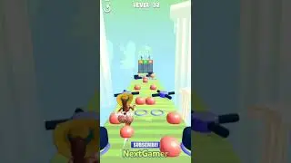 Bounce Big🍑Mobile Gameplay By NextGamer (Android,iOS) Level 32 #shorts