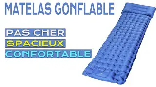 Matelas Gonflable Camping Bivouac CHYBFU - 207x65x10 cm