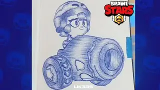 How to Draw BONNIE | Brawl Stars