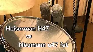 Heiserman H47 vs Neumann U47Fet - Floor Tom