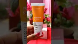 #dermatouch #sunscreen #spf50 #summer #combinationskin