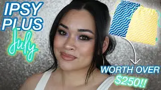 IPSY GLAM BAG PLUS UNBOXING JULY 2022