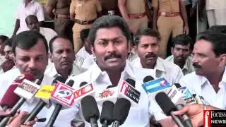 CBE 28 09 2015 DMDK MLA PROTEST