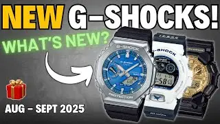 BRAND NEW G-SHOCKS + GIVEAWAY! | WHAT'S NEW?