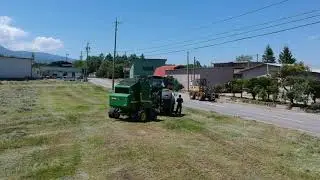 Kobayashi Dairy farm Forage Harvesting 2021 (Condensed version)