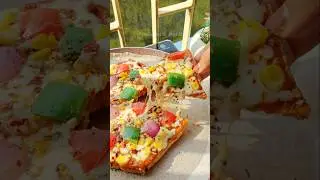 Bread Pizza Recipe 😍| Quick Street Style Snack #shorts #pizza #ytshorts #viralvideo #shortsfeed