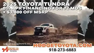 Give Us a Shot for Your Next Car or Truck at James Hodge Toyota in Muskogee