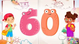 One two three, kids rhymes, 123 Numbers, 1 to 100 counting, learn to count, Numbers song, 1to10Count