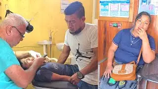NORA acompaña a sus entenados a llevarlos a DIENTISTA; todo por amor a su Casero 