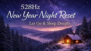 528Hz New Year Night Reset | Let Go of 2025 & Sleep in Deep Peace (3 Hours)