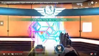 Shadowgun Legends - Tips - How to get the Epic weapon in Arena