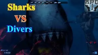 Depth, Divers vs Sharks 60fps