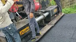 ##construction of flexible road#