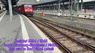 BR 245 mit Dostos in Frankfurt am Main