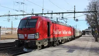 Sn&auml;llt&aring;get Siemens Vectrons in Sweden - March 2022