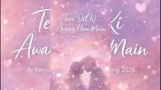 Tere Dil Ki Awaaz Hoon Main | AI Remix | Romantic Hindi Love Song 2026