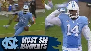 UNC's Marquise Williams' Crazy Trick Play TD | ACC Must See Moment