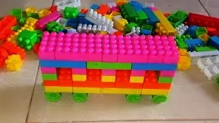 Satisfying DIY school bus|ASMAR Building blocks #satisfying #buildingblocks #lego 