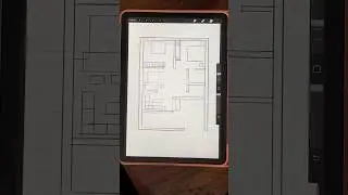 Easy House Plan In Procreate #shorts #procreate #procreateforbeginners #houseplan