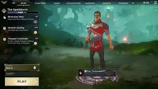 First looks on Spellbreak//solo