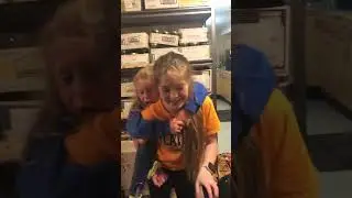 3 minute challenge piggyback ride