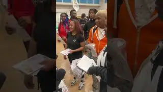 Student from Cleveland Prep Job Fair 2023