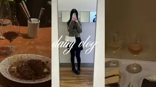 【vlog】都内OLの休日と平日のランチ、夜ご飯ta.bacco 美術館 sputnik ベイコートクラブ　o/sio