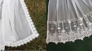 white dupatta design with laces dupatta ideas