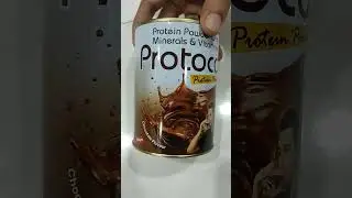 Protein Powder with Minerals Vitamins #chocolate powder