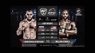 UAE Warriors 15/Eagle FC 32: Will Starks vs Abdurakhman Gitinovasov