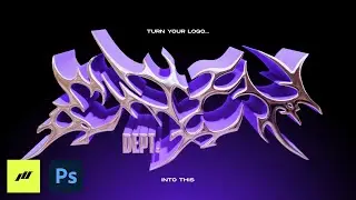 How to 3D Chrome Logo Effect (+FREE DOWNLOAD) | PHOTOSHOP TUTORIAL 2024