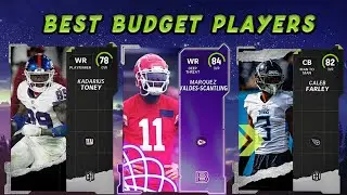 BEST BUDGET PLAYERS IN MADDEN ULTIMATE TEAM! SUPER FAST AND CHEAP PLAYERS. MADDEN NFL 23
