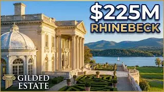 Billionaire's $225M Hudson Valley Gilded Estate | New York Riverfront Mansion