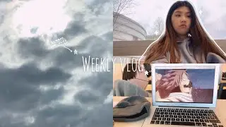 Weekly vlog : 2 week at uni with me (CHN SUB)